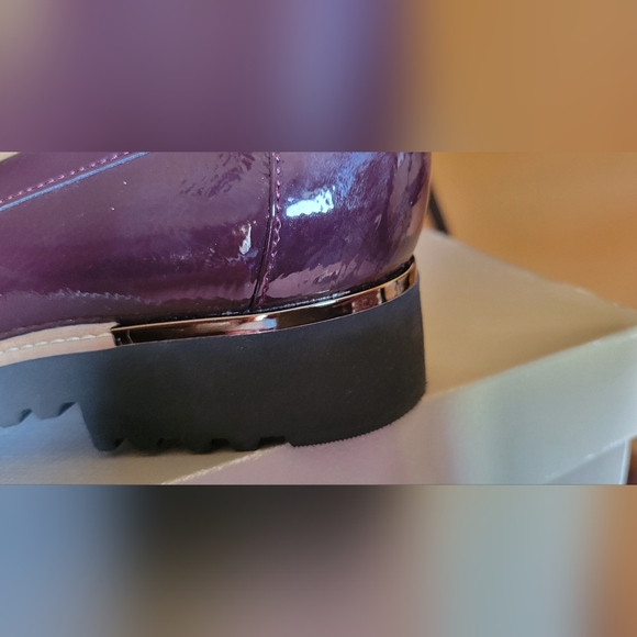 Franco Sarto Lug Sole Loafer (Burgundy color) - Picture 6 of 7